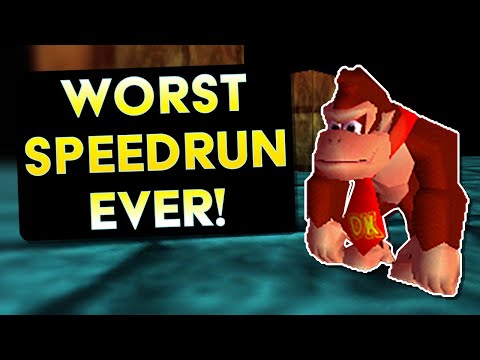 The Beautiful Disaster of Donkey Kong 64's First Speedrun (2004)