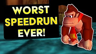 The Beautiful Disaster of Donkey Kong 64's First Speedrun (2004)