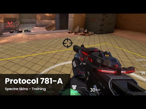Protocol 781-A Spectre Valorant New Skin - Test Kill