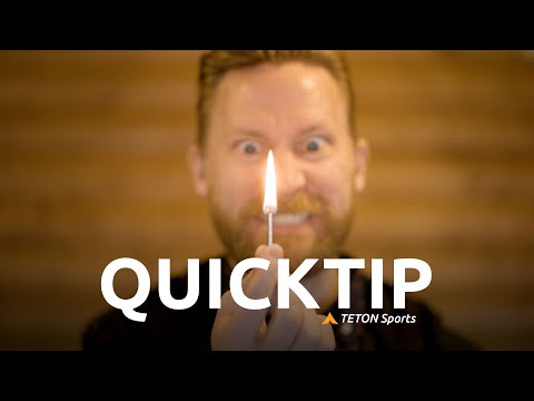 TETON QuickTip - How to Start a Fire in the Snow