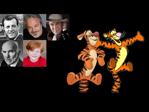Animated Voice Comparison- Tigger (Winnie The Pooh)