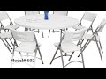 600 Series - Blow Molded Resin Folding Chair 600 Series - Blow Molded Resin Folding Chair