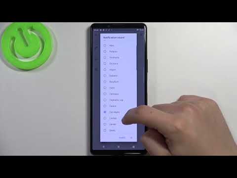 How sounds all notification tones on Sony Xperia Mark 5 III - Notification Sounds