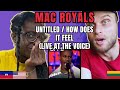 Mac Royals - Untitled (How Does It Feel) Reaction (Live at the Voice Playoffs)