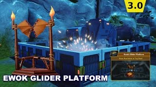 Disney Infinity 3.0 Unlocking the Ewok Glider Platform