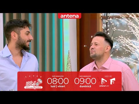 Magicianul Robert Tudor a revenit la Super Neatza în chip de prezentator!