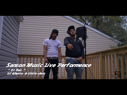 Lil Ghetto X Little Chris - El Pan (Live Performance #1)
