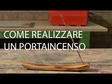 Porta incenso fatto in casa