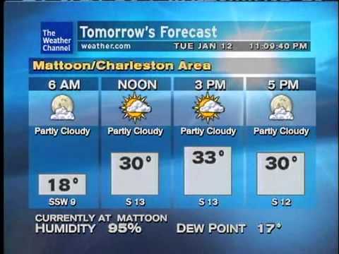 WeatherSTAR XL: Eminence Front - The Who (Jan 2010)