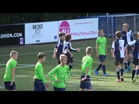 Victoria O13-1 - SV Houten O13-1 zaterdag 8 oktober 2016