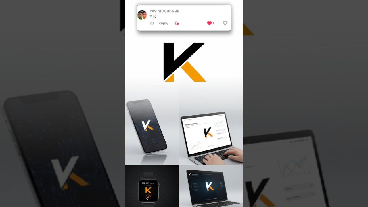 Master the YK Monogram in Minutes! 🚀” #YKMonogram #AdobeIllustrator #logo #logodesign #brading