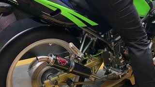 Download lagu TES SUARA KNALPOT R9 EXHAUST ORIGINAL TIPE NEO MUGELLO CARBON NINJA 150 mp3