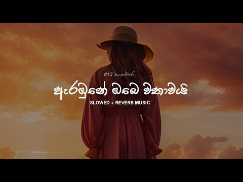ඇරඹුනේ ඔබෙ වතාවයි slowed reverb | Arabune obe wathwai slowed reverb | Papuwe nawathina me susuman