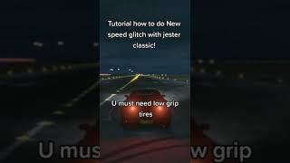 Tutorial how to do new speed Glitch with jester classic on GTA online