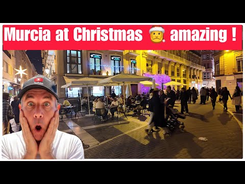 Christmas in Southern Spain Hits Different level murcia city this is why they come !!
