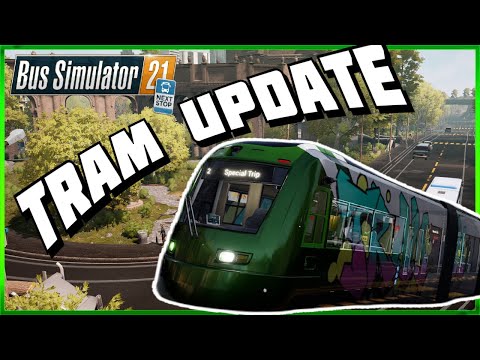 BUS SIMULATOR 21 NEXT STOP – OFFICIAL TRAM EXTENSION  FIRST LOOK