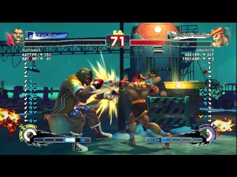 YuiTomo1 [Balrog] vs. omichi19 [Adon] | SSF4 Arcade Edition