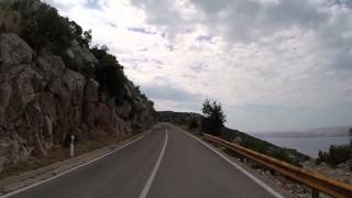 preview picture of video 'Croatia - D25 Karlobag to Velebit Park'