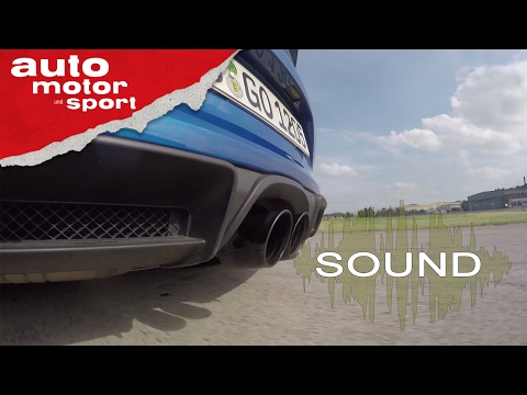 Porsche Cayman GT4 - Sound | auto motor und sport
