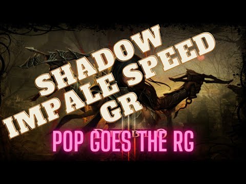 Diablo 3 Season 28 Demon Hunter Shadow Impale GR Speed Build