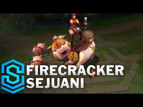 Firecracker Sejuani Skin Spotlight - Pre-Release - League of Legends