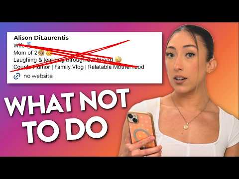 The Perfect Instagram Bio (FREE IG AUDIT BREAKDOWN)