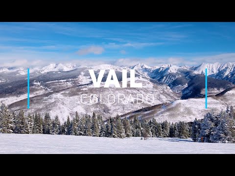 Vail Skiing, Colorado | 4K video