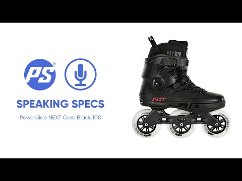 Powerslide Next Core Black 100 Inline Skates