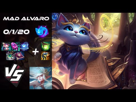 MAD Lions Alvaro SUPPORT Yuumi vs Janna - EU Challenger Patch 25.S1.6
