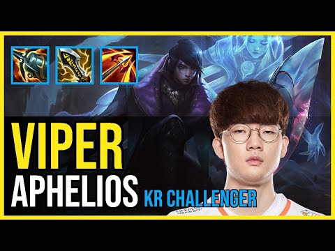 Viper - APHELIOS vs. NIDALEE Jungle | KR Challenger