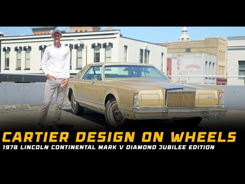 1978 Lincoln Continental Mark V Diamond Jubilee Edition I The Epitome of Luxury in the 1970s