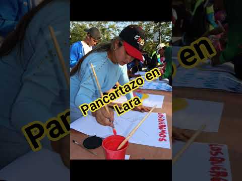 Desde la Plaza Miranda en Barquisimeto exigimos Libertad a nuestros líderes legítimos Maduro y Cilia