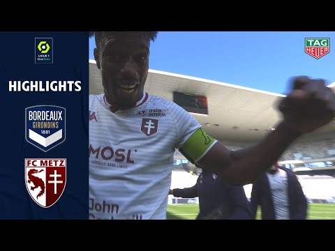 FC GIRONDINS DE BORDEAUX - FC METZ (1 - 2) - Highlights - (GdB - FCM) / 2020-2021