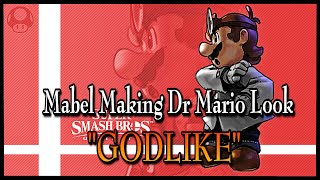 MABEL MAKING DR MARIO LOOK "GODLIKE"