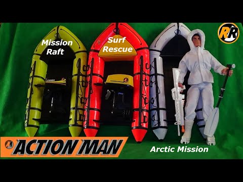 Action Man Mission Raft, Arctic Mission and Surf Rescue