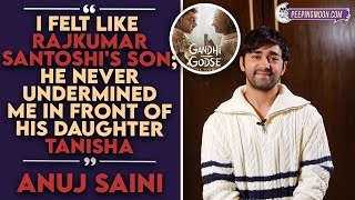 Debutant Anuj Saini gets candid his film Gandhi Godse: Ek Yudh video