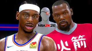 ひと足早くNBA開幕戦サンダーvsロケッツやってみた【NBA 2K26】