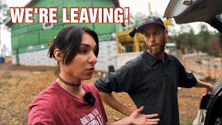 That's it.. We're leaving our Cabin Homestead| Gravity Fed Water System |Last Min Prep