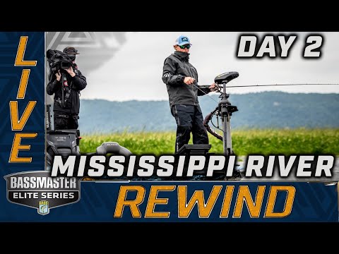 2022 Bassmaster LIVE at MISSISSIPPI RIVER - Day 2 (SATURDAY)
