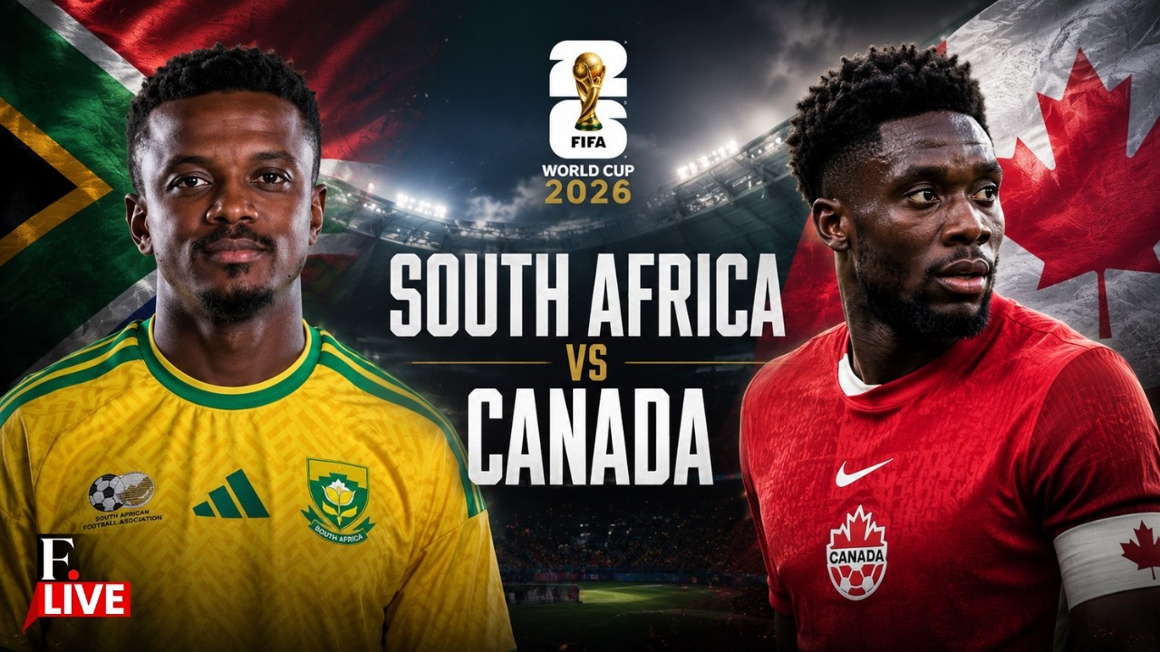 Canada VS South Africa | FIFA World Cup 2026 LIVE | CAN VS RSA | Mokoena VS Alphonso Davies