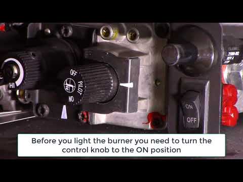 Lighting Millivolt Pilot and Burner
