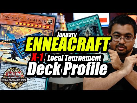 ENNEACRAFT Deck Profile | Yu-Gi-Oh! Locals Tournament Top | Karan B. - X-1 - January 2025 #decklist