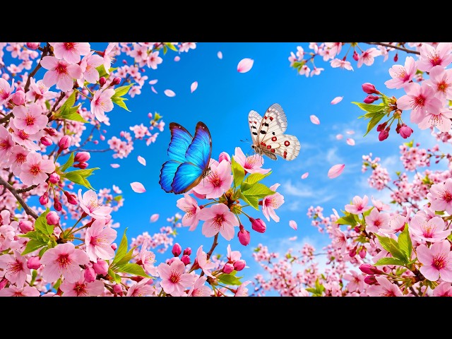 (No Ads) Peaceful Spring Tunes 🌸 Relaxing Music to Calm Your Heart & Mind