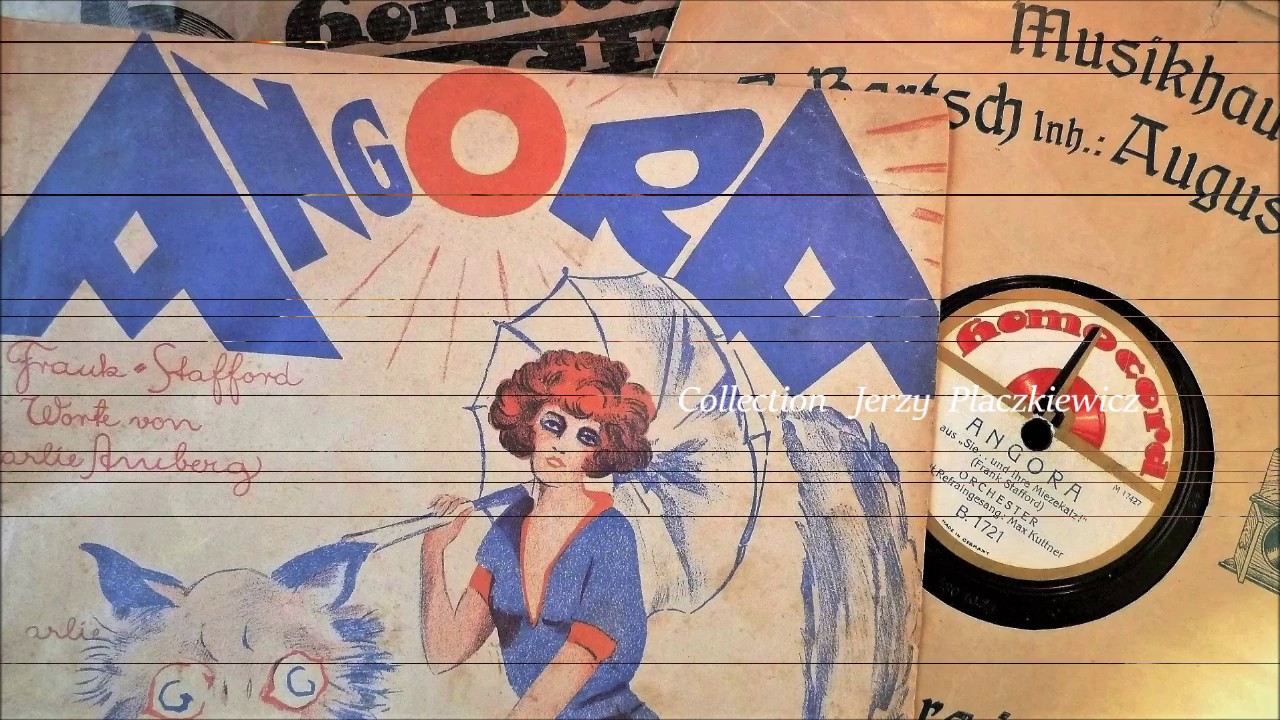 Shimmy "ANGORA" - Max Kuttner, 1924