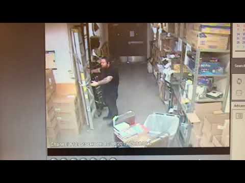 Local Man Gets Destroyed by a Ladder at Barnes & Noble