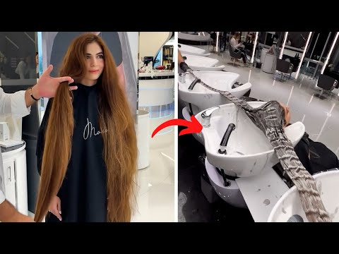 The Most Extreme Long Hair Transformation!