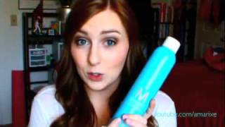Review Moroccan Oil Hairspray.Liquid Gold in Morocco - Argan Oil.