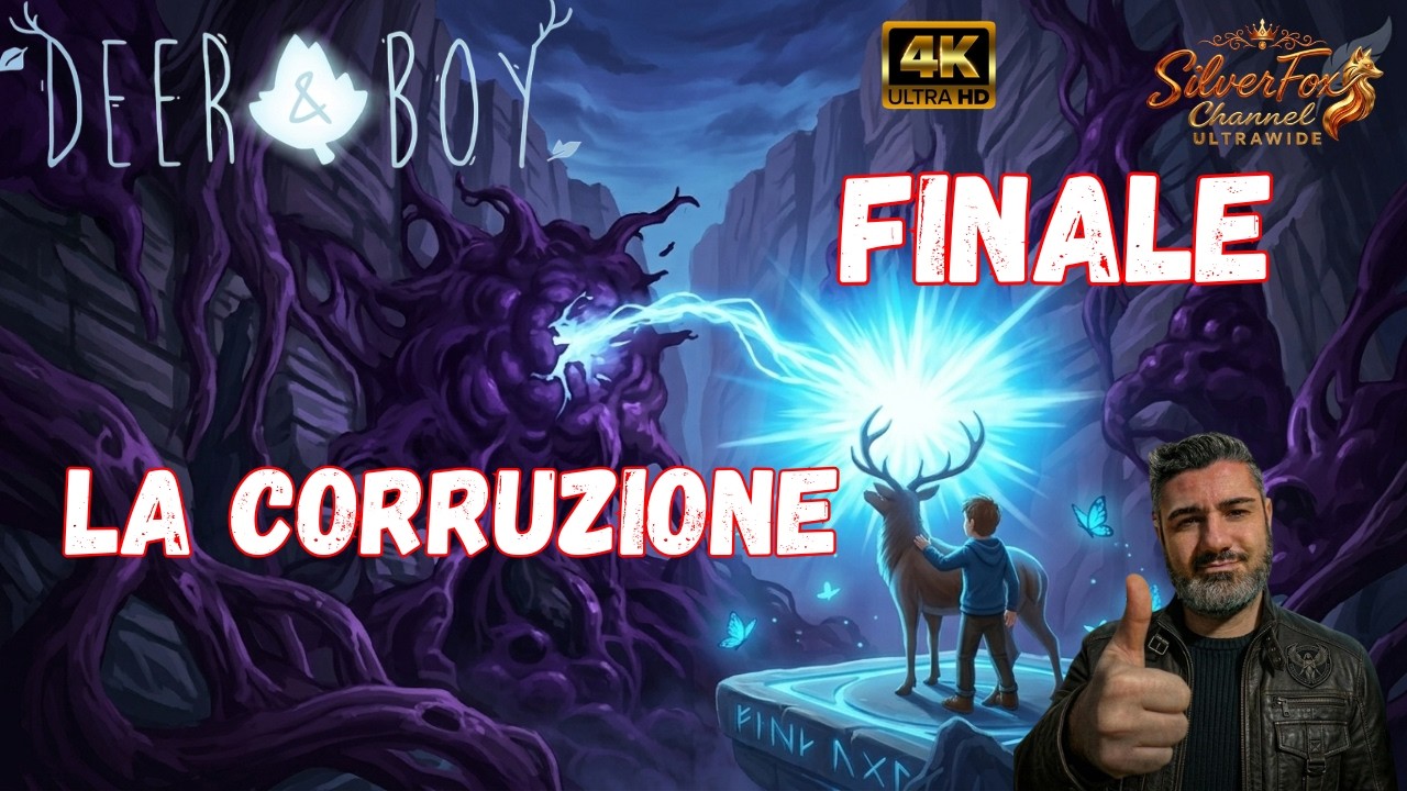 DEER & BOY - FINALE - GAMEPLAY ITA - PC - PS5 - WALKTHROUGH - ULTRAWIDE - 21:9 - 4K