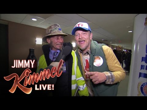 Jake Byrd Invades Donald Trump's New Hampshire Rally