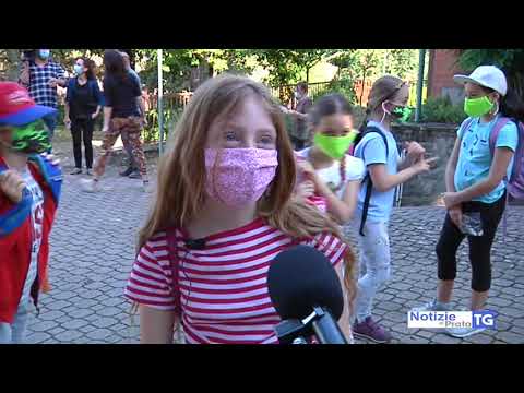 2020-05-25 POGGIO A CAIANO - PRIMO GIORNO DI  RITORNO  A SCUOLA PER 100 BAMBINI